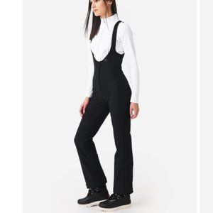 NWT Obermyer Snell OTB Softshell Snow Bibs, black